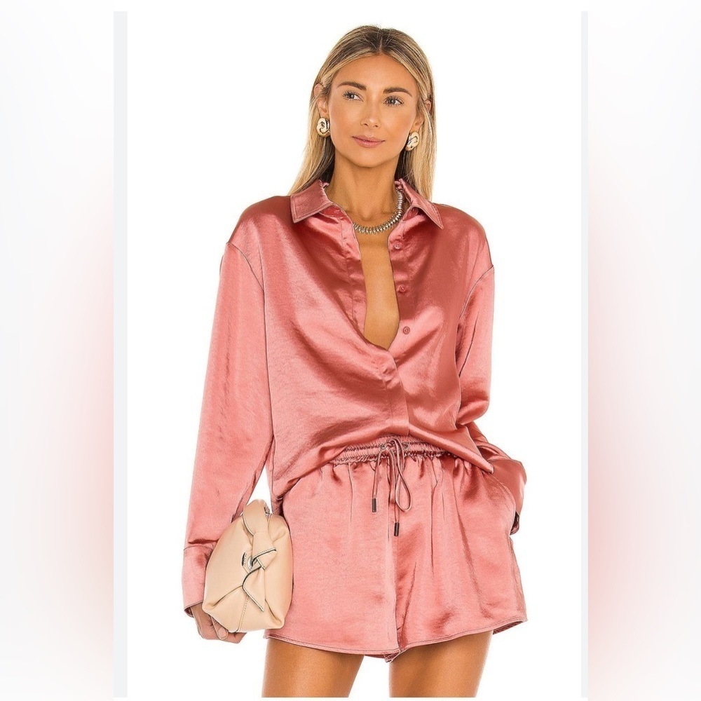 Camila Coelho Amber Top in Rust